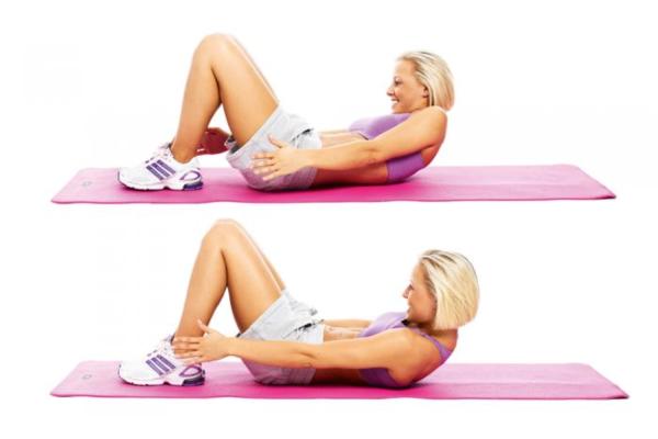 Cómo tener un abdomen plano - Ejercicio de abdominales oblicuos