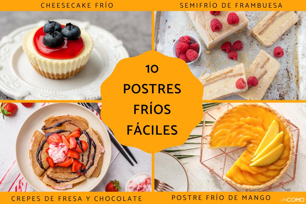 Postres fríos fáciles: recetas rápidas sin horno para el verano