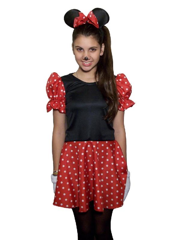 Cómo hacer un disfraz de Minnie Mouse - Vestido para el disfraz de Minnie Mouse para niña y chica