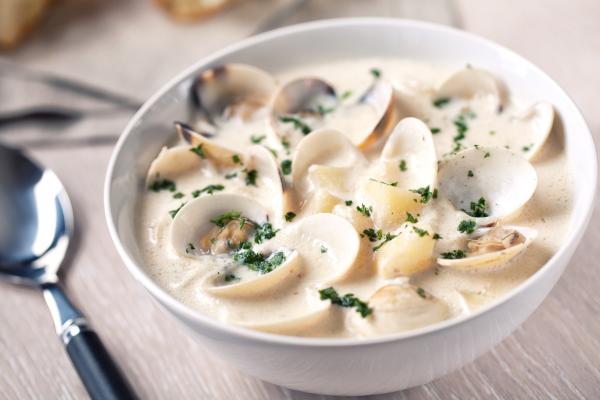 Comida típica de Estados Unidos: los mejores platos que debes probar - Clam chowder