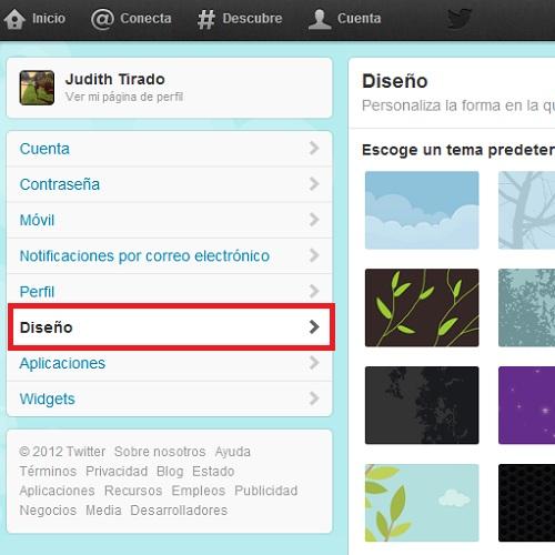 Cómo cambiar mi imagen de cabecera en Twitter - Paso 3