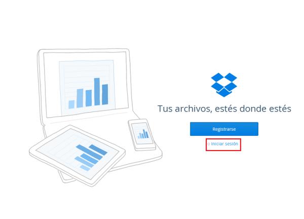 Cómo recuperar la contraseña de Dropbox - Paso 1