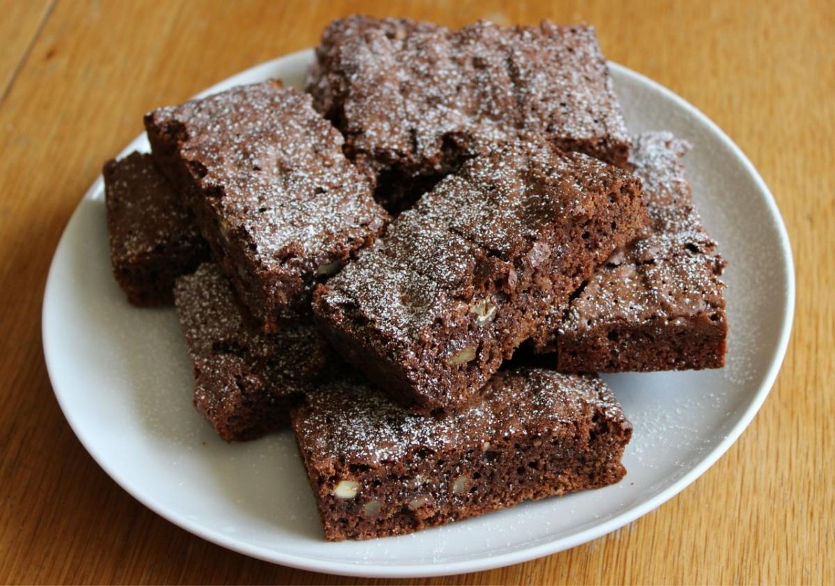 Cómo hacer brownies light