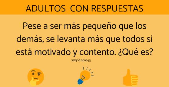 Adivinanzas difíciles para adultos con respuestas