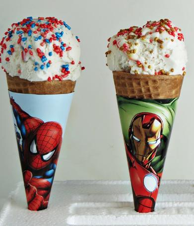 Cómo hacer cucuruchos de papel - fotos y plantillas - Paso 2