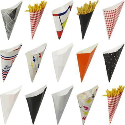 Cómo hacer cucuruchos de papel - fotos y plantillas - Paso 3