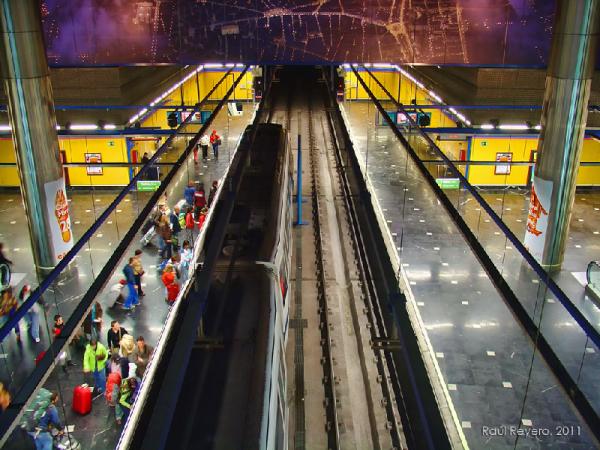 Cómo ir a Madrid desde el aeropuerto - Cómo ir a Madrid desde el aeropuerto: en Metro