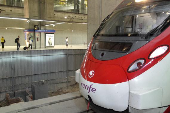 Cómo ir a Madrid desde el aeropuerto - Cómo ir a Madrid desde el aeropuerto: en tren