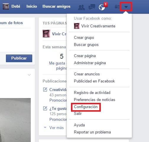 Cómo cambiar mi nombre de usuario en Facebook - Paso 3