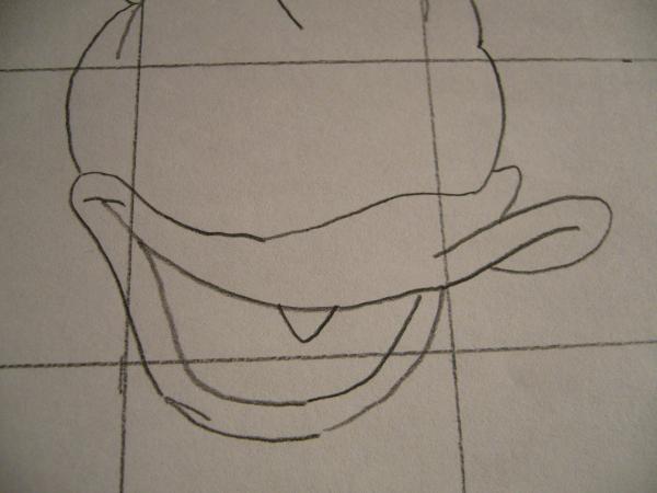 Cómo dibujar la cara de Daisy - Paso 4