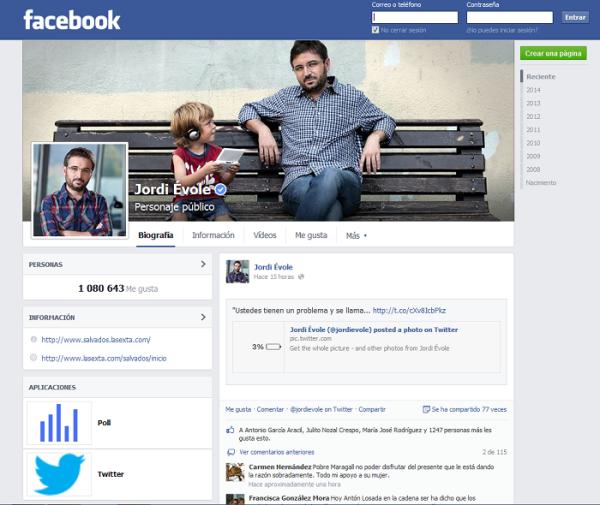 Cómo contactar con Jordi Évole - Paso 2