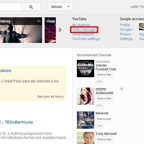 Cómo modificar la privacidad de mis listas de reproducción en Youtube - Paso 3