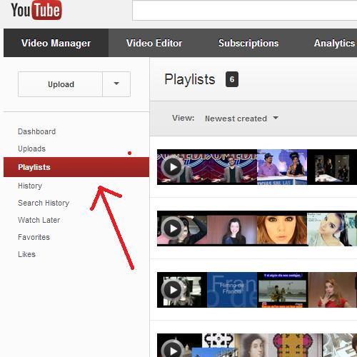 Cómo modificar la privacidad de mis listas de reproducción en Youtube - Paso 4