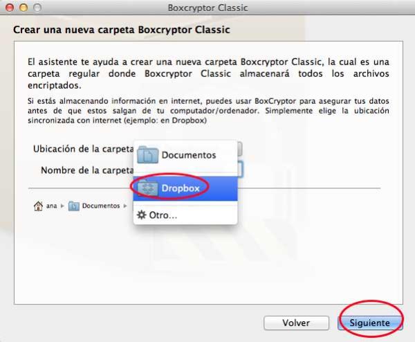Cómo cifrar archivos en Dropbox - Paso 5