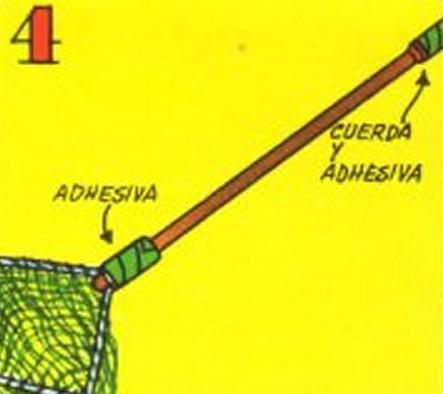 Cómo hacer una red para los peces - Paso 4