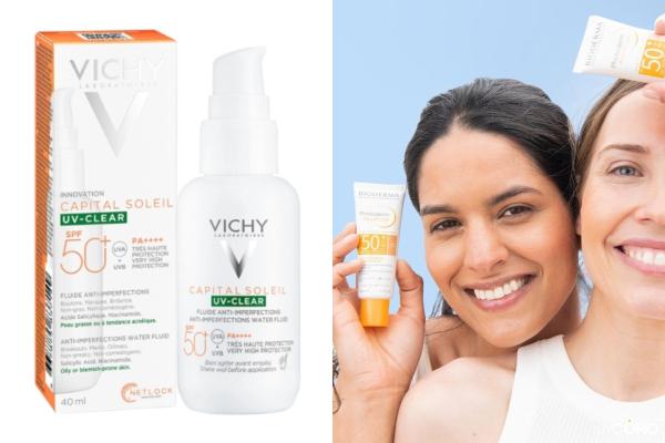 Conoce los mejores protectores solares para la cara según los dermatólogos: guía para elegir la adecuada - Bioderma Photoderm MAX Aquafluide SPF 50+