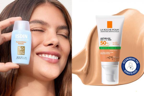 Conoce los mejores protectores solares para la cara según los dermatólogos: guía para elegir la adecuada - La Roche-Posay Anthelios UVMune 400 Oil Control SPF 50+