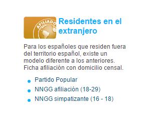 Cómo afiliarse al PP - Paso 4