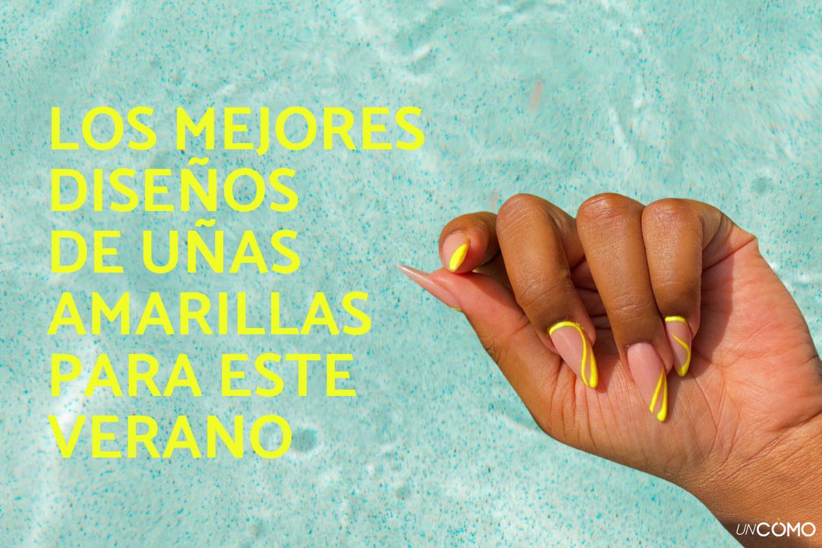 Los mejores diseños de uñas amarillas para este verano