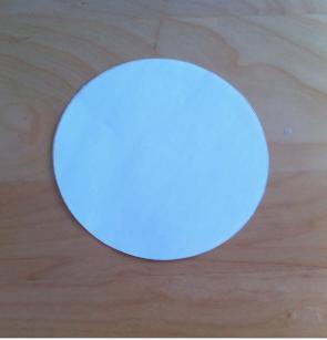 Cómo hacer copos de nieve circulares con papel - Paso 4