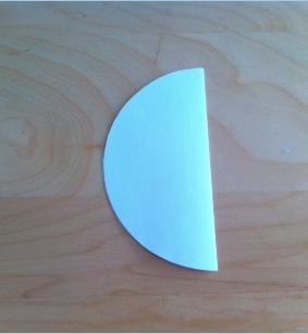 Cómo hacer copos de nieve circulares con papel - Paso 5