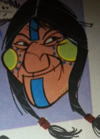 Cómo hacer una máscara guerrera índia