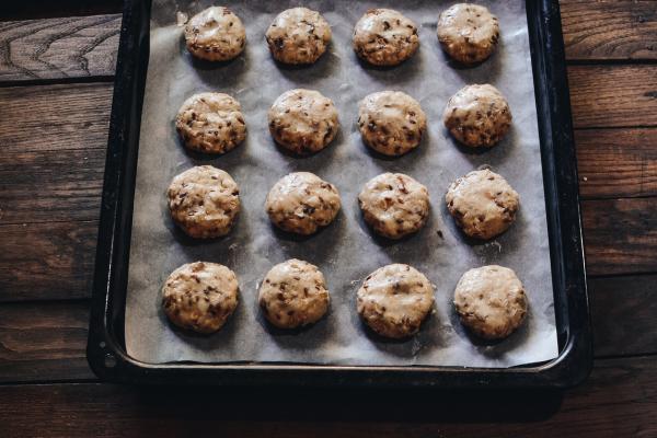 Cómo hacer galletas de avena, plátano y chocolate - Paso 6