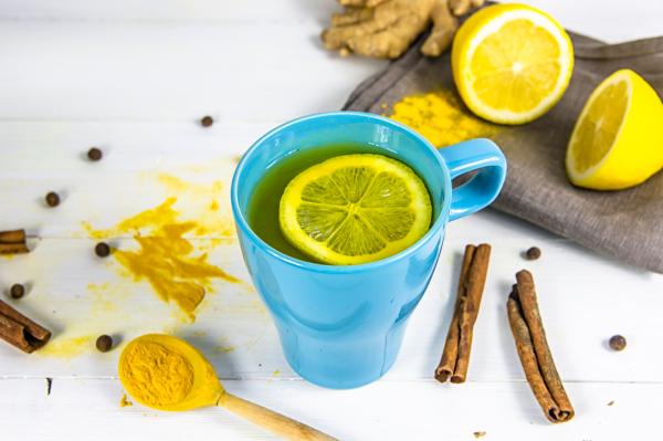 Ideas de recetas con cúrcuma - Infusiones con cúrcuma