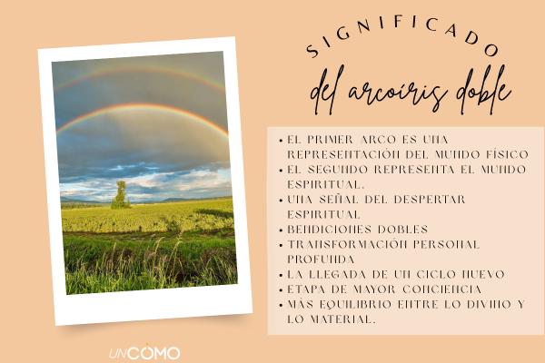 Qué significa ver un arcoíris doble: interpretación espiritual y simbólica