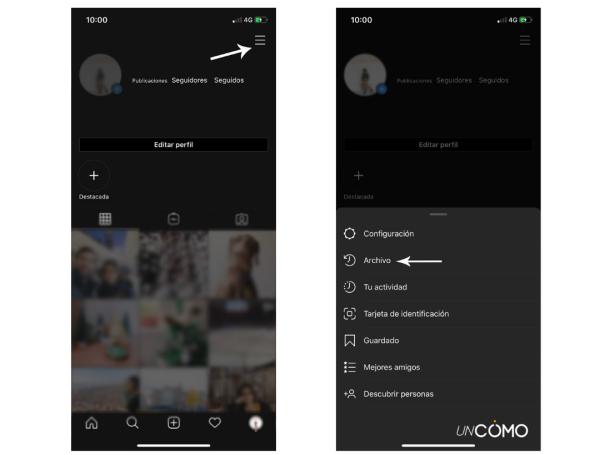 Cómo desarchivar una foto en Instagram - Dónde están las fotos archivadas de Instagram