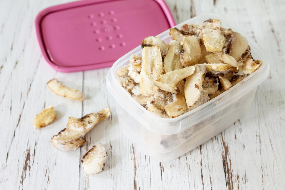 ¿Se pueden congelar las setas?