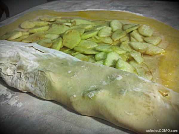 Cómo hacer strudel de manzana - Paso 9