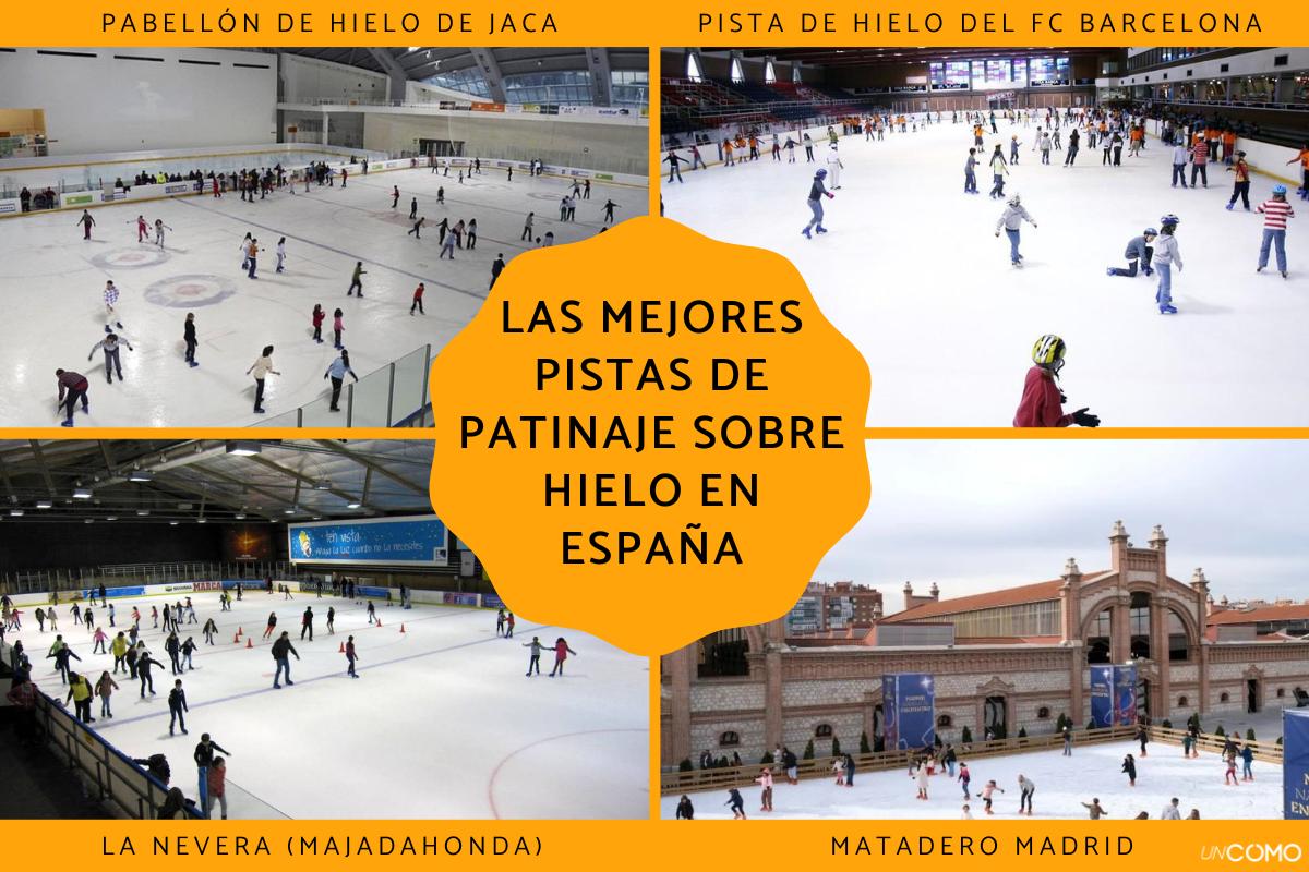 Las mejores pistas de patinaje sobre hielo en España