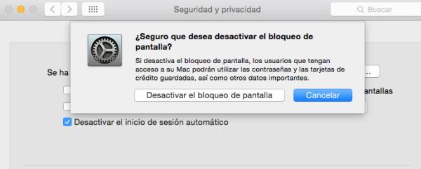 Cómo desactivar la contraseña en Mac - Paso 4