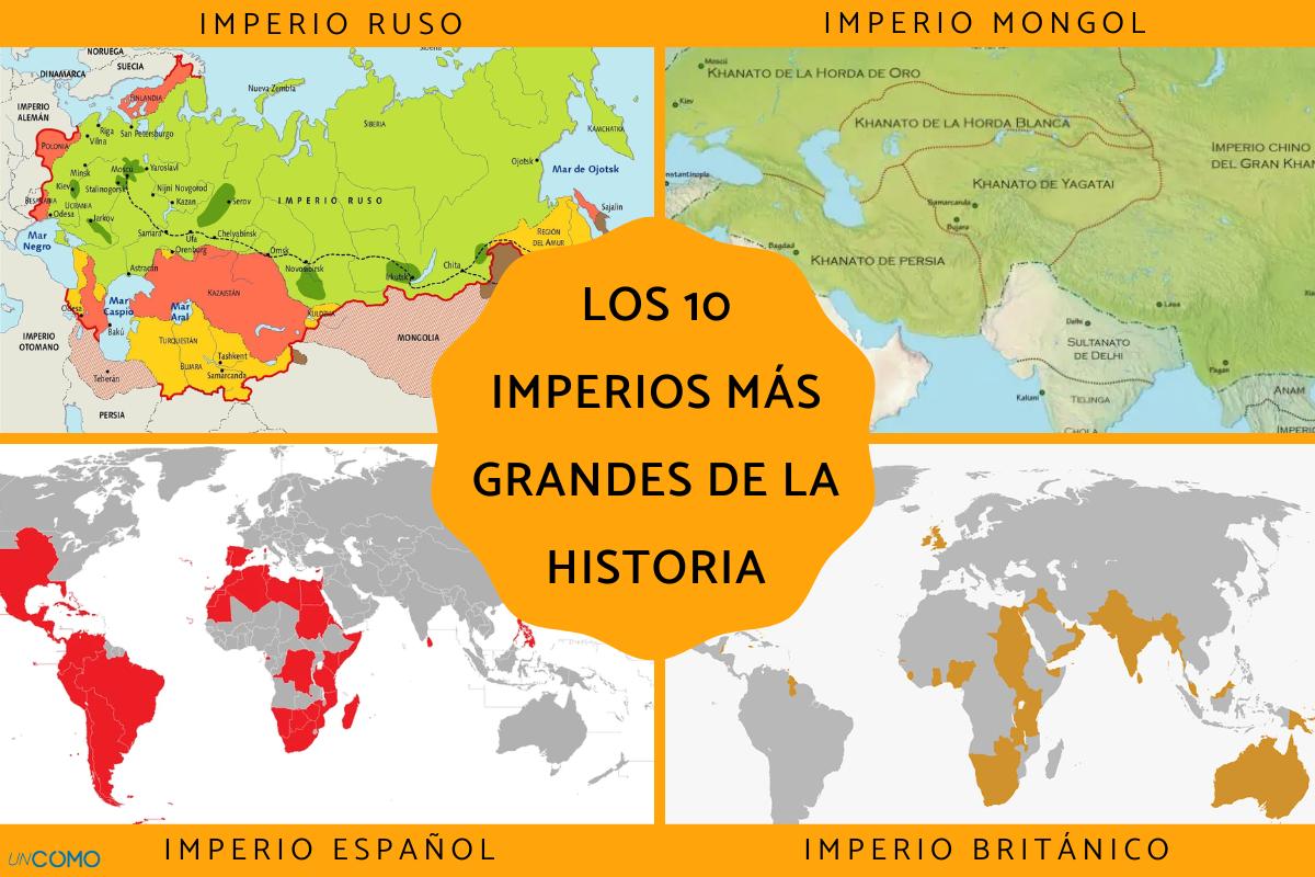 Los imperios más grandes de la historia del mundo