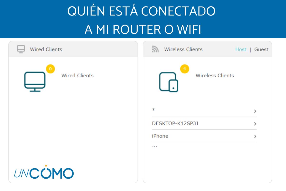 Cómo saber cuántos dispositivos están conectados a mi WiFi