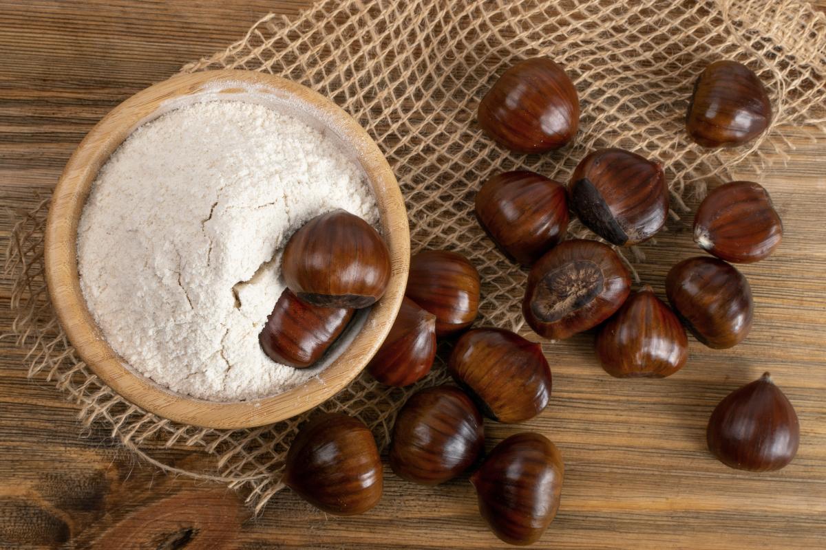 Cómo hacer harina de castaña