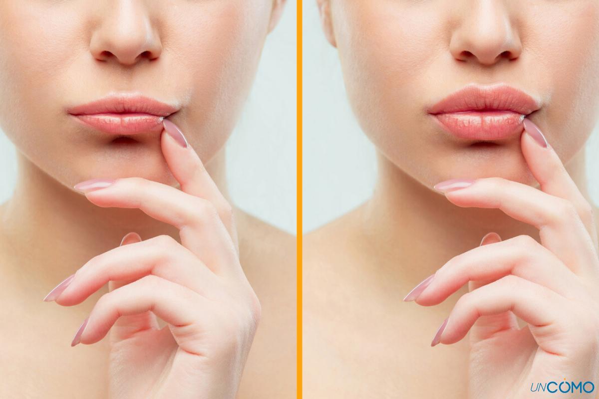 Cómo aumentar los labios