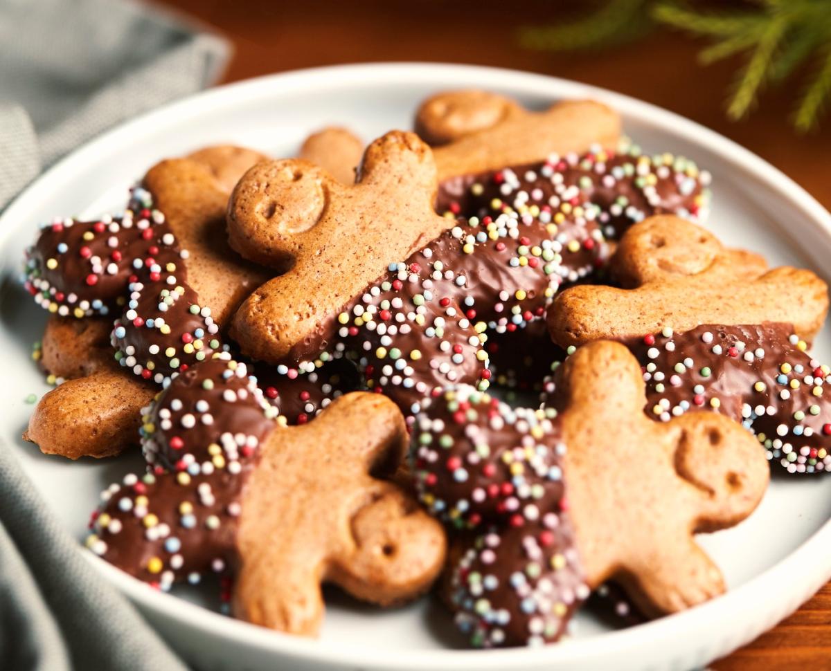 Cómo hacer galletas de jengibre sanas