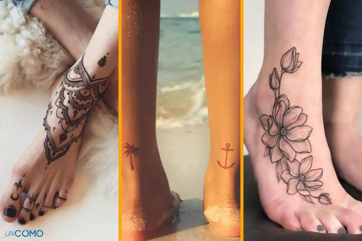 Ideas de tatuajes en los pies