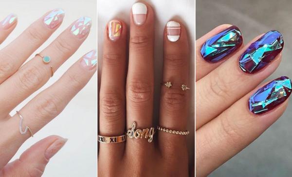 Cómo hacer glass nails
