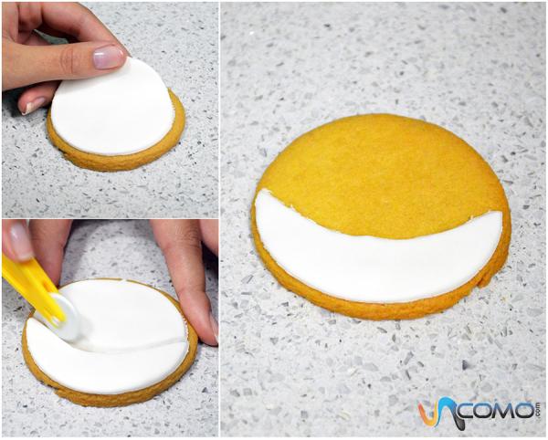 Cómo hacer galletas de Papá Noel - Paso 3