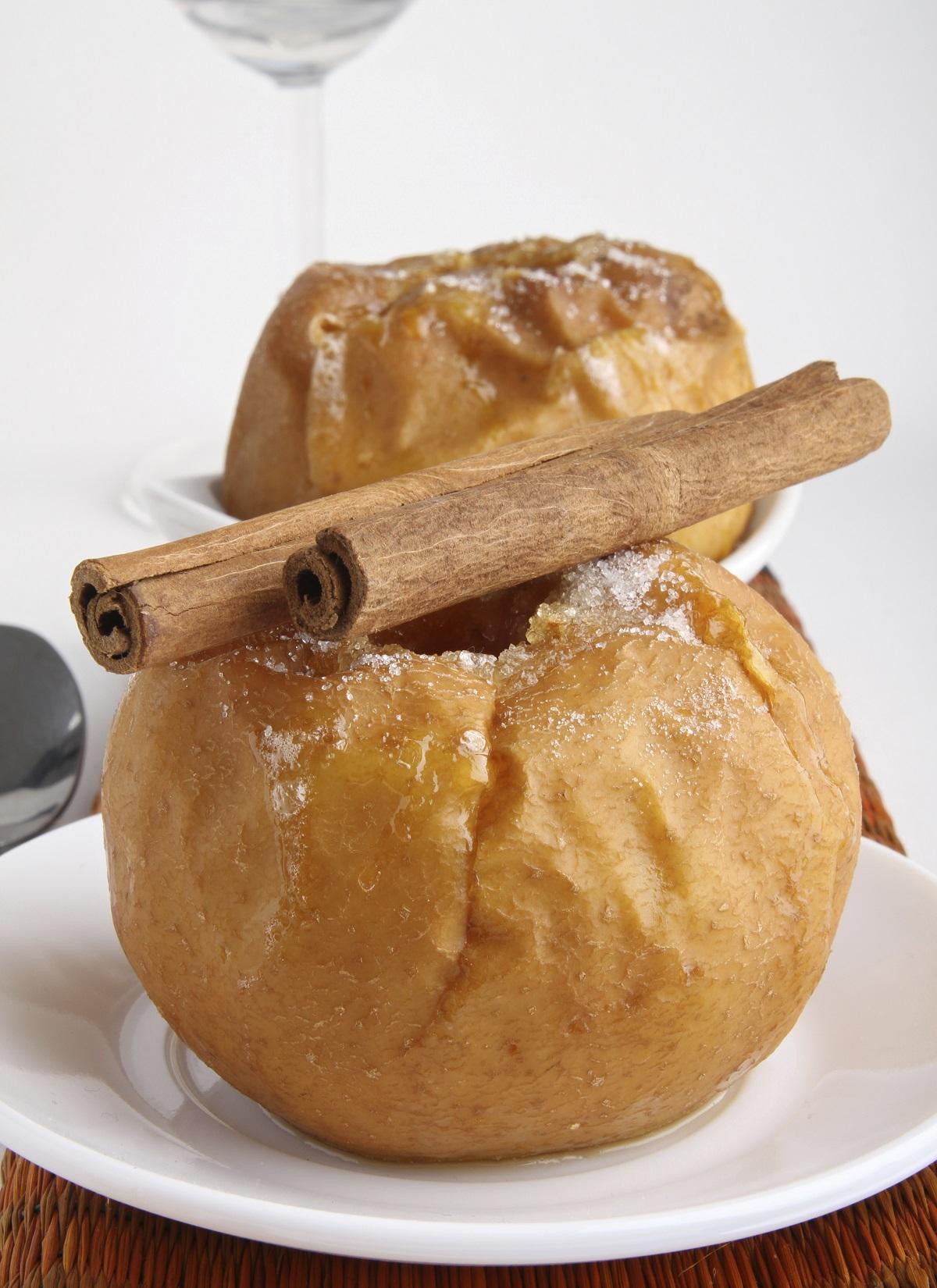 Cómo hacer manzanas asadas al horno