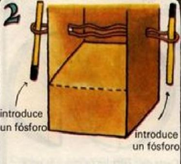 Cómo hacer un castillo de papel II - Paso 2