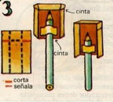 Cómo hacer un castillo de papel II - Paso 3