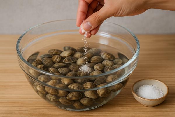 Espaguetis con almejas o spaghetti alle vongole: descubre esta receta italiana - Paso 1