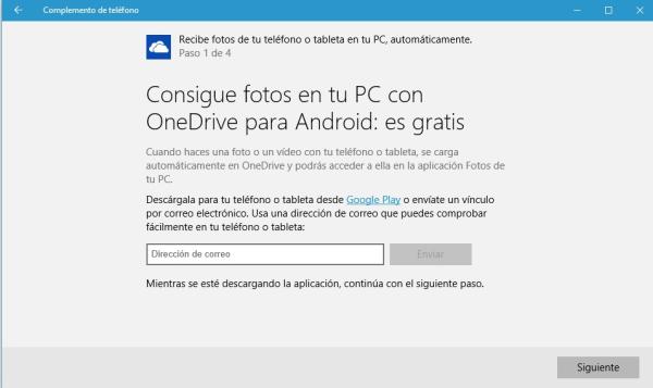 Cómo sincronizar Android con Windows 10 - Paso 5