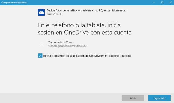 Cómo sincronizar Android con Windows 10 - Paso 6