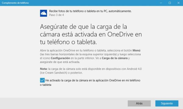 Cómo sincronizar Android con Windows 10 - Paso 7