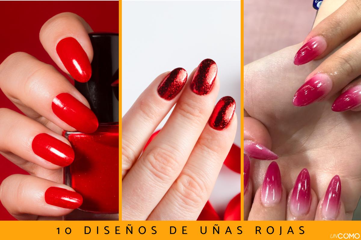 Los mejores diseños de uñas rojas para unas manos elegantes